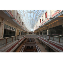 China Large Span Shopping Mall Steel Frame Structural Glass Dome Roof Skylight